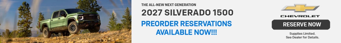 2027 Chevrolet Silverado 1500 Preorder